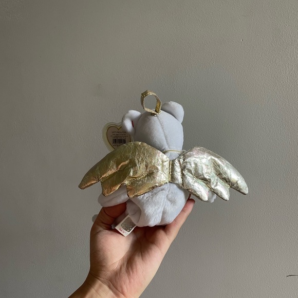 2000 TY Beanie Baby Halo II the Angel Bear - Picture 2 of 3